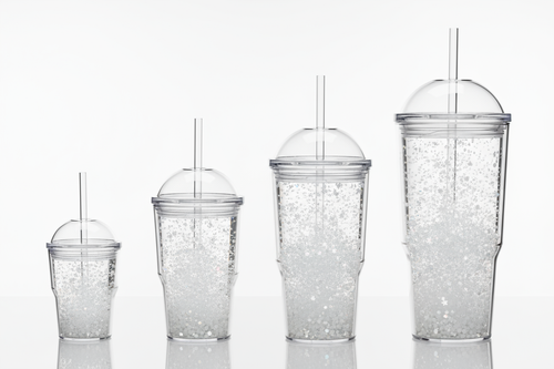 acrylic snow tumbler 16oz 20oz 24oz 40oz